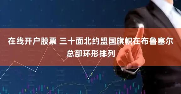 在线开户股票 三十面北约盟国旗帜在布鲁塞尔总部环形排列